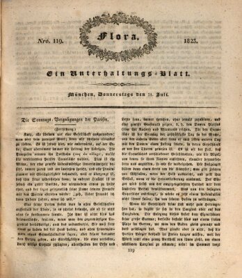 Flora (Baierische National-Zeitung) Donnerstag 31. Juli 1823