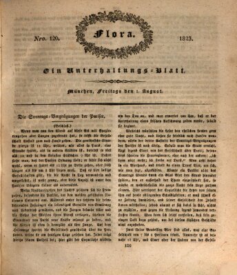 Flora (Baierische National-Zeitung) Freitag 1. August 1823