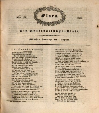 Flora (Baierische National-Zeitung) Sonntag 3. August 1823