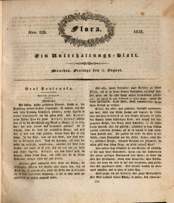 Flora (Baierische National-Zeitung) Freitag 15. August 1823