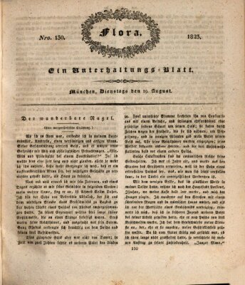 Flora (Baierische National-Zeitung) Dienstag 19. August 1823