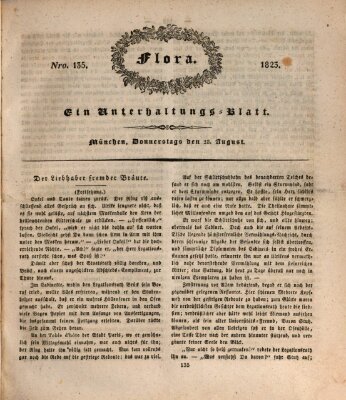 Flora (Baierische National-Zeitung) Donnerstag 28. August 1823