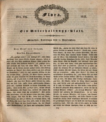 Flora (Baierische National-Zeitung) Sonntag 21. September 1823