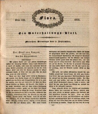 Flora (Baierische National-Zeitung) Dienstag 23. September 1823