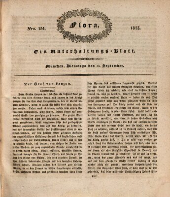 Flora (Baierische National-Zeitung) Dienstag 30. September 1823