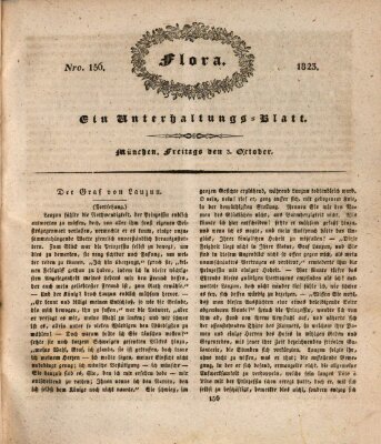 Flora (Baierische National-Zeitung) Freitag 3. Oktober 1823