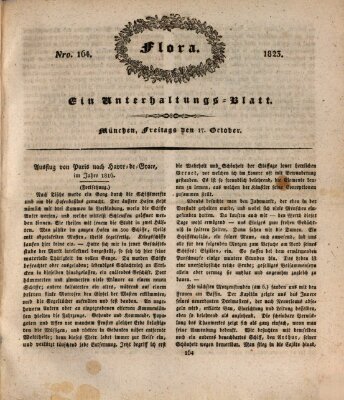 Flora (Baierische National-Zeitung) Freitag 17. Oktober 1823