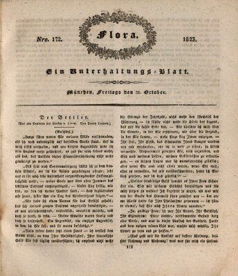 Flora (Baierische National-Zeitung) Freitag 31. Oktober 1823