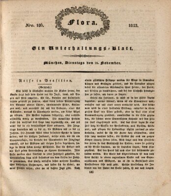 Flora (Baierische National-Zeitung) Dienstag 25. November 1823