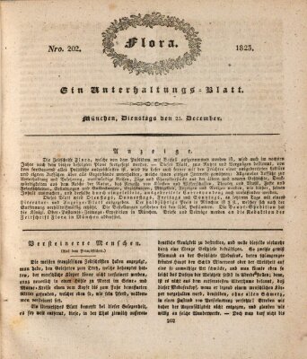 Flora (Baierische National-Zeitung) Dienstag 23. Dezember 1823