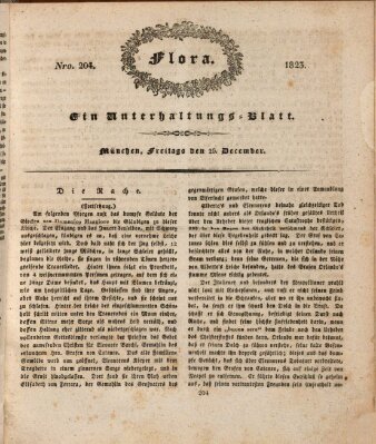 Flora (Baierische National-Zeitung) Freitag 26. Dezember 1823