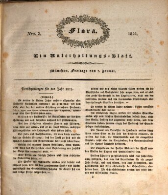 Flora (Baierische National-Zeitung) Freitag 2. Januar 1824