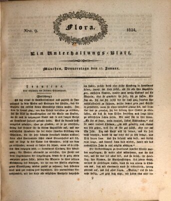 Flora (Baierische National-Zeitung) Donnerstag 15. Januar 1824