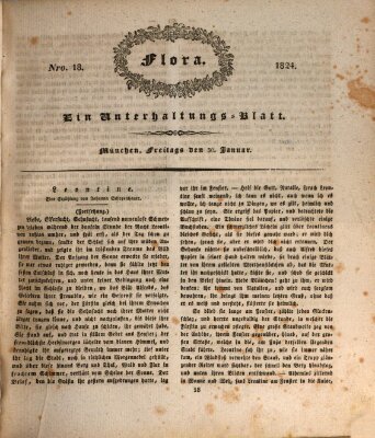 Flora (Baierische National-Zeitung) Freitag 30. Januar 1824