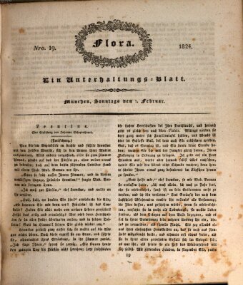 Flora (Baierische National-Zeitung) Sonntag 1. Februar 1824