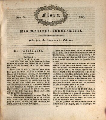 Flora (Baierische National-Zeitung) Freitag 27. Februar 1824