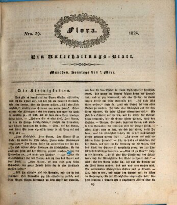 Flora (Baierische National-Zeitung) Sonntag 7. März 1824