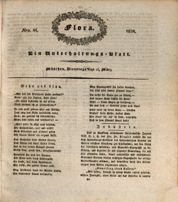 Flora (Baierische National-Zeitung) Dienstag 16. März 1824