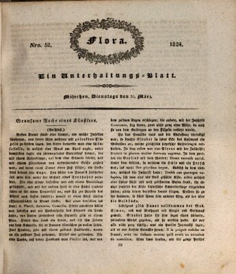 Flora (Baierische National-Zeitung) Dienstag 30. März 1824