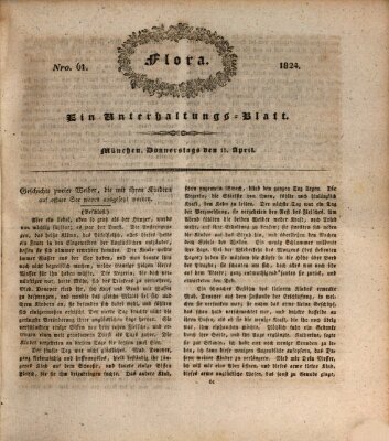 Flora (Baierische National-Zeitung) Donnerstag 15. April 1824