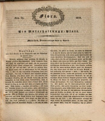 Flora (Baierische National-Zeitung) Donnerstag 29. April 1824