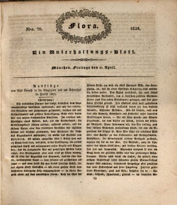 Flora (Baierische National-Zeitung) Freitag 30. April 1824