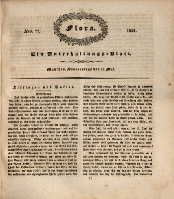 Flora (Baierische National-Zeitung) Donnerstag 13. Mai 1824