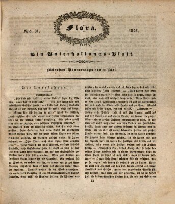 Flora (Baierische National-Zeitung) Donnerstag 20. Mai 1824