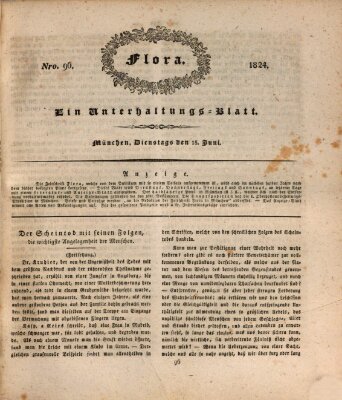 Flora (Baierische National-Zeitung) Dienstag 15. Juni 1824