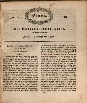 Flora (Baierische National-Zeitung) Sonntag 27. Juni 1824