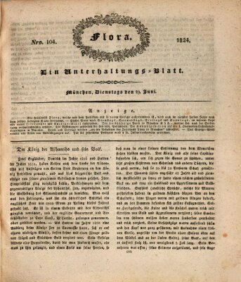 Flora (Baierische National-Zeitung) Dienstag 29. Juni 1824