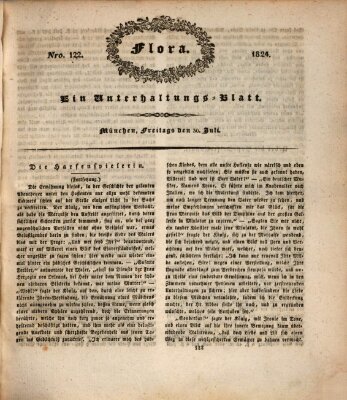 Flora (Baierische National-Zeitung) Freitag 30. Juli 1824