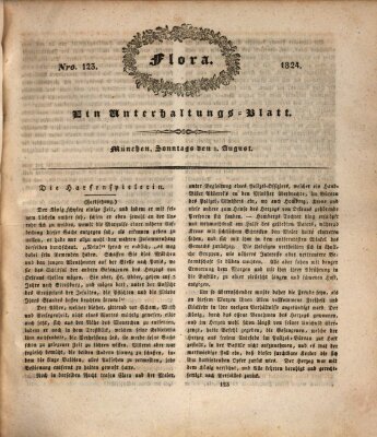 Flora (Baierische National-Zeitung) Sonntag 1. August 1824