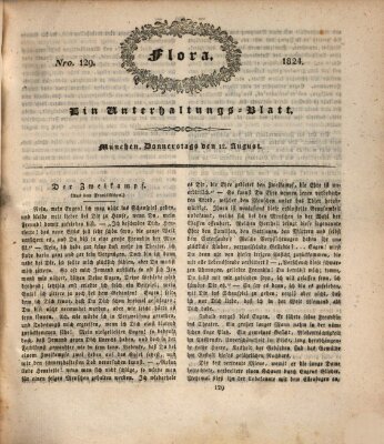 Flora (Baierische National-Zeitung) Donnerstag 12. August 1824