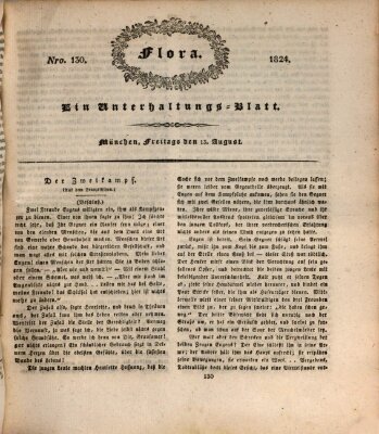 Flora (Baierische National-Zeitung) Freitag 13. August 1824