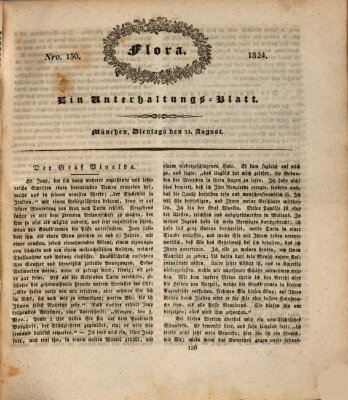 Flora (Baierische National-Zeitung) Dienstag 24. August 1824