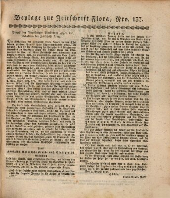 Flora (Baierische National-Zeitung) Donnerstag 26. August 1824