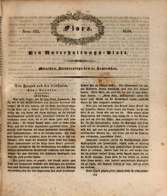 Flora (Baierische National-Zeitung) Donnerstag 23. September 1824