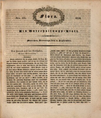 Flora (Baierische National-Zeitung) Dienstag 28. September 1824