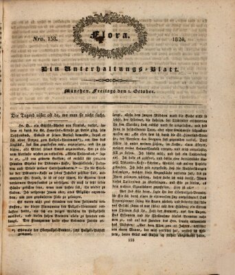 Flora (Baierische National-Zeitung) Freitag 1. Oktober 1824