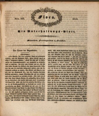 Flora (Baierische National-Zeitung) Freitag 15. Oktober 1824