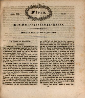 Flora (Baierische National-Zeitung) Freitag 12. November 1824