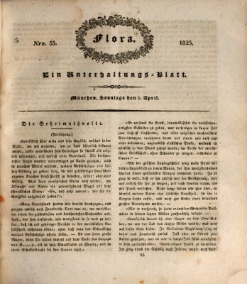 Flora (Baierische National-Zeitung) Sonntag 3. April 1825