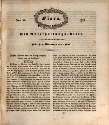 Flora (Baierische National-Zeitung) Dienstag 3. Mai 1825