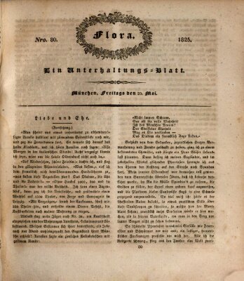 Flora (Baierische National-Zeitung) Freitag 20. Mai 1825