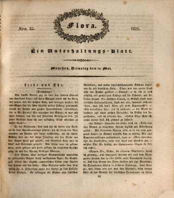 Flora (Baierische National-Zeitung) Dienstag 24. Mai 1825