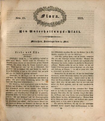 Flora (Baierische National-Zeitung) Sonntag 29. Mai 1825