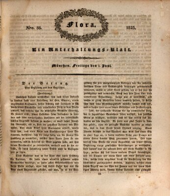 Flora (Baierische National-Zeitung) Freitag 3. Juni 1825