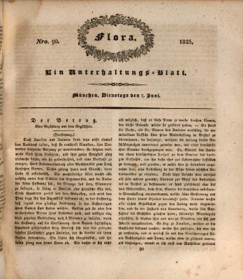 Flora (Baierische National-Zeitung) Dienstag 7. Juni 1825