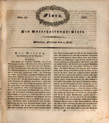 Flora (Baierische National-Zeitung) Freitag 10. Juni 1825